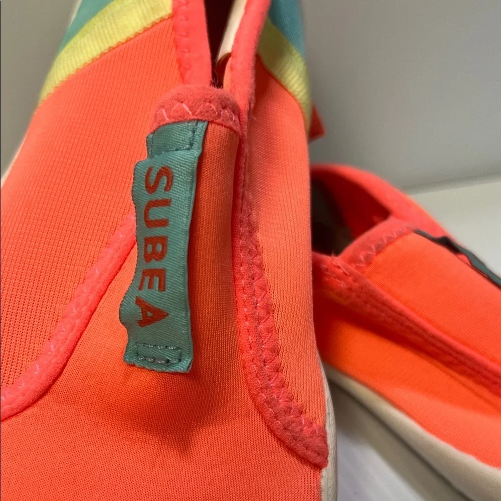 Bright Coral Kids Water Shoes
